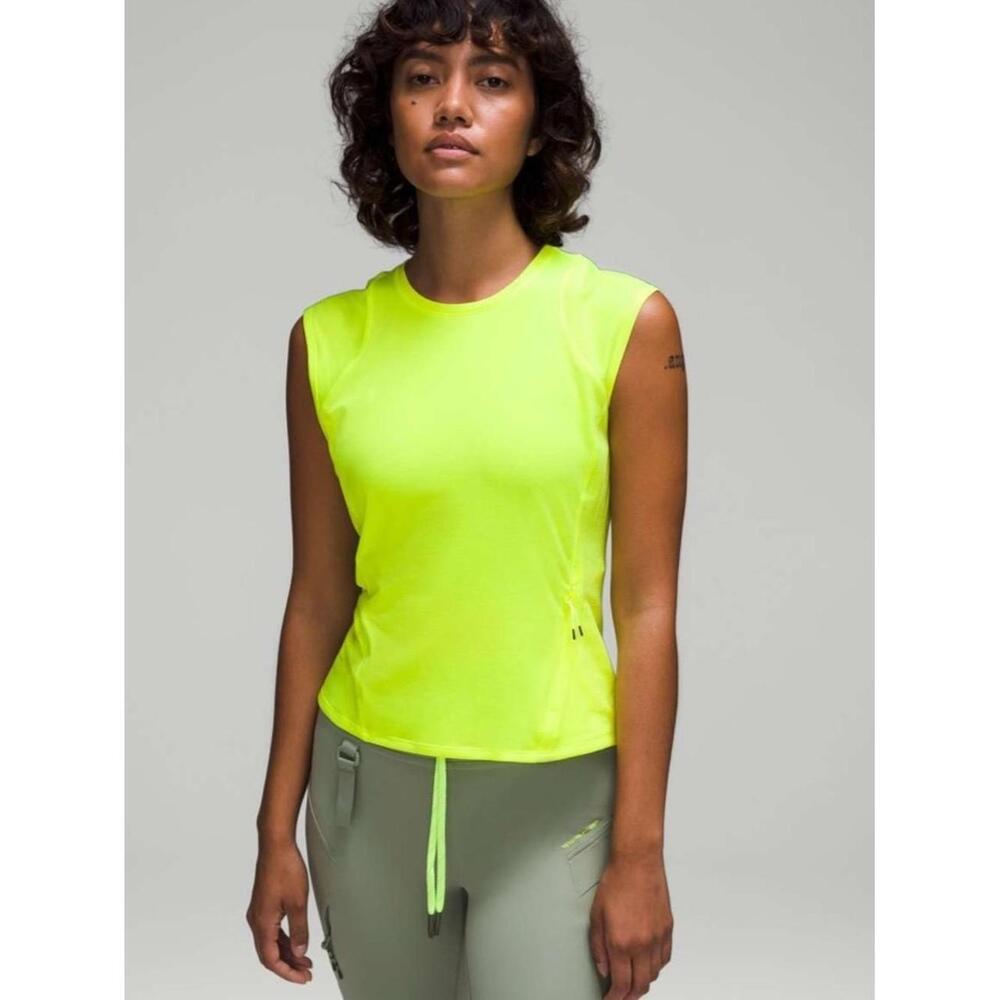 Lululemon Cap Sleeve Hiking Tank Top
Highlight Yellow